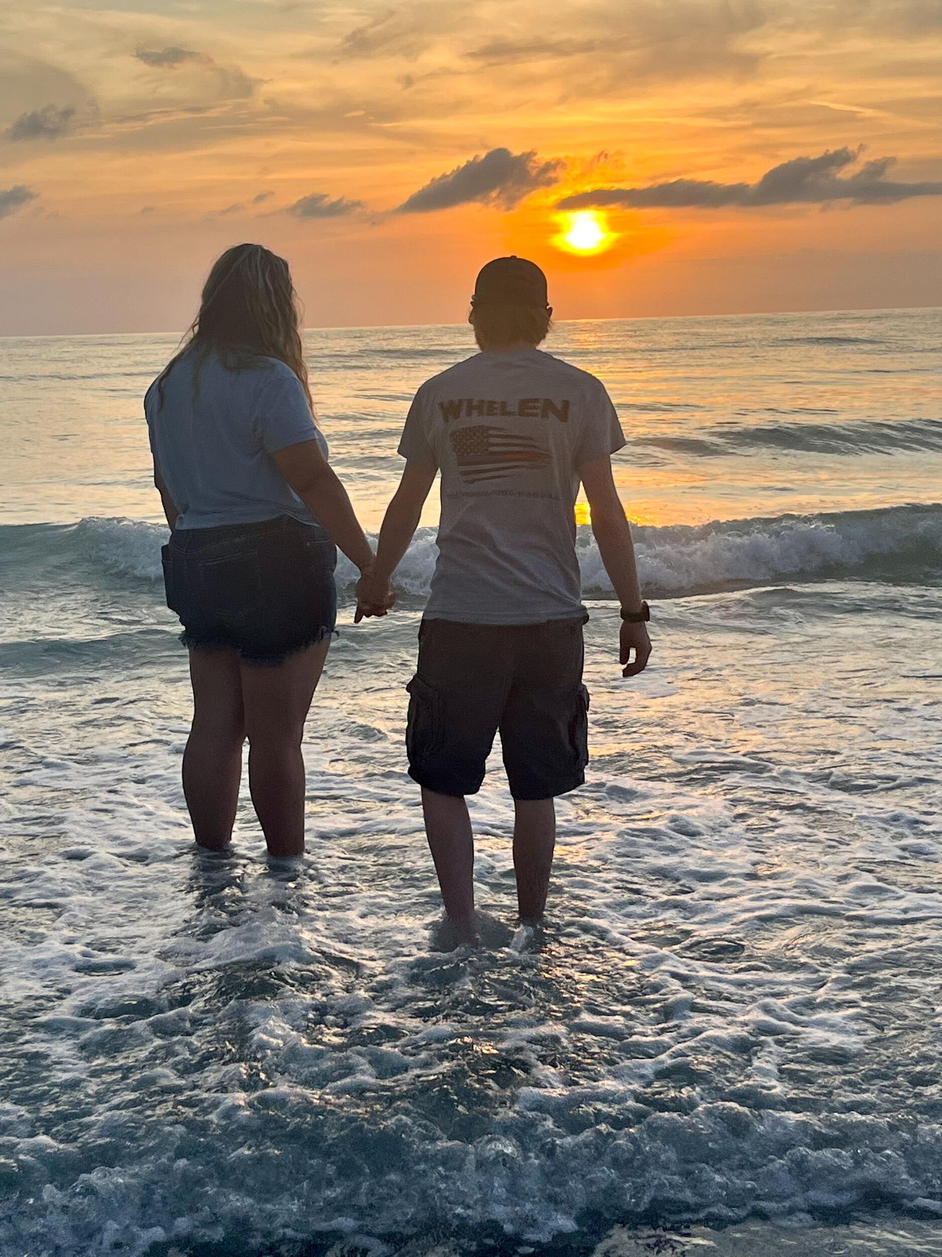 Our first trip to Florida! And Izabella's first time in the ocean!