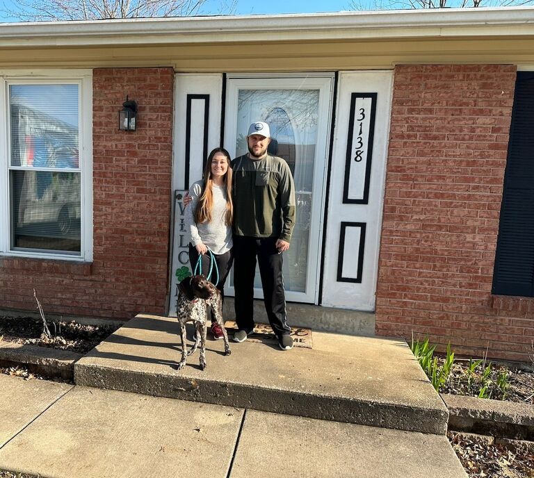 Closing day on our first house!