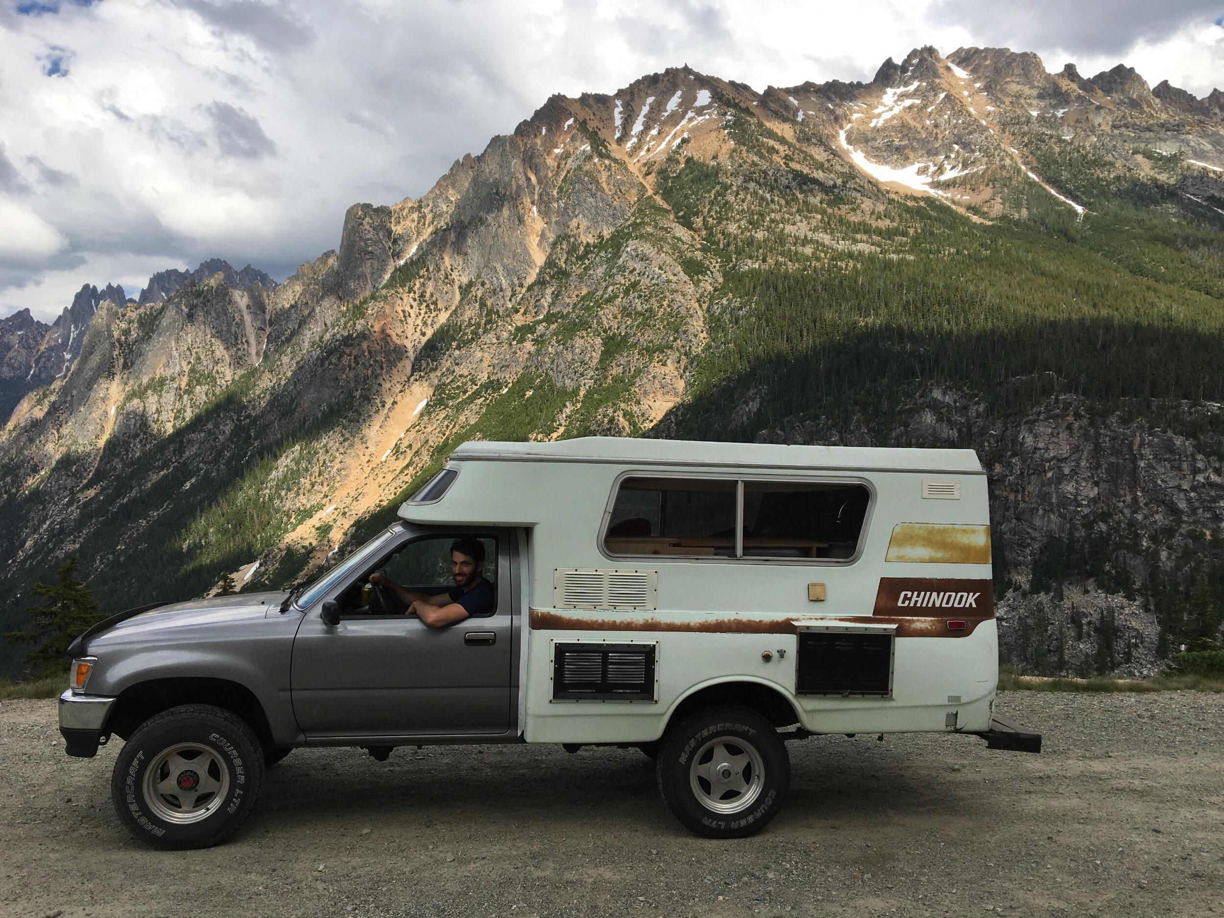 Covid lockdown was a challenge but we managed to get out in the Chinook and do some local camping and climbing.