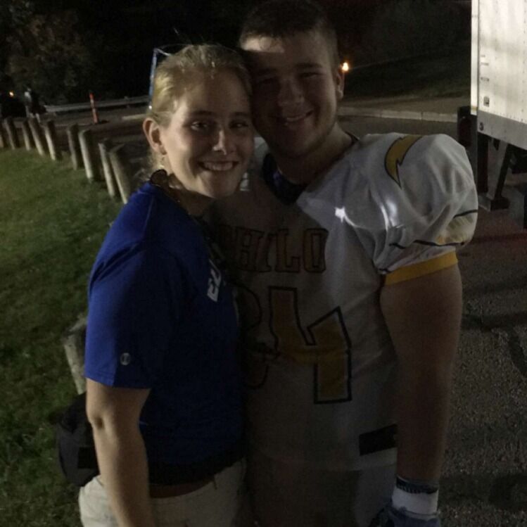 We started dating Maggie's junior year/Logan's senior year. This was after a win at John Glenn.