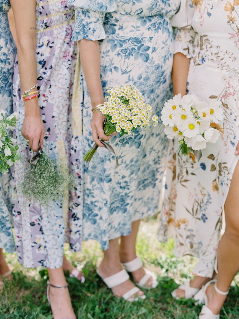 Mismatched Bridesmaid Dresses 101 | Colors, Materials, Styles