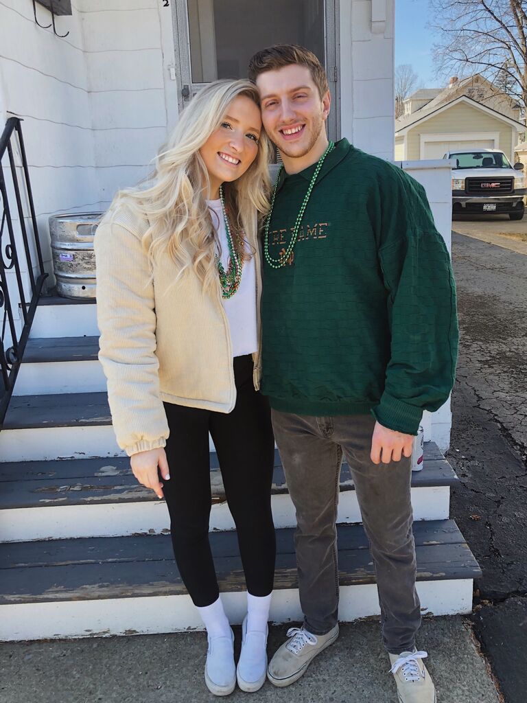 Parade day is one of the couples favorite days of the year. Marissa may not be Irish but she fell for an Irishman!!!
