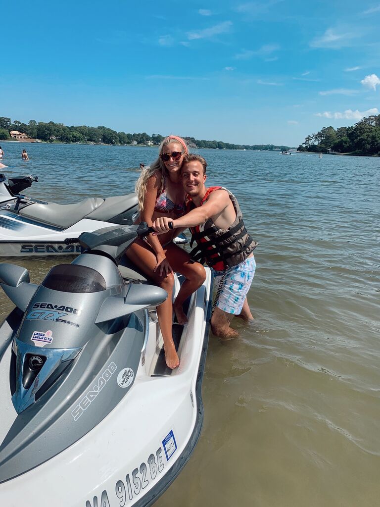 Peak Covid season meant spending lots of time outdoors on the jet skis!