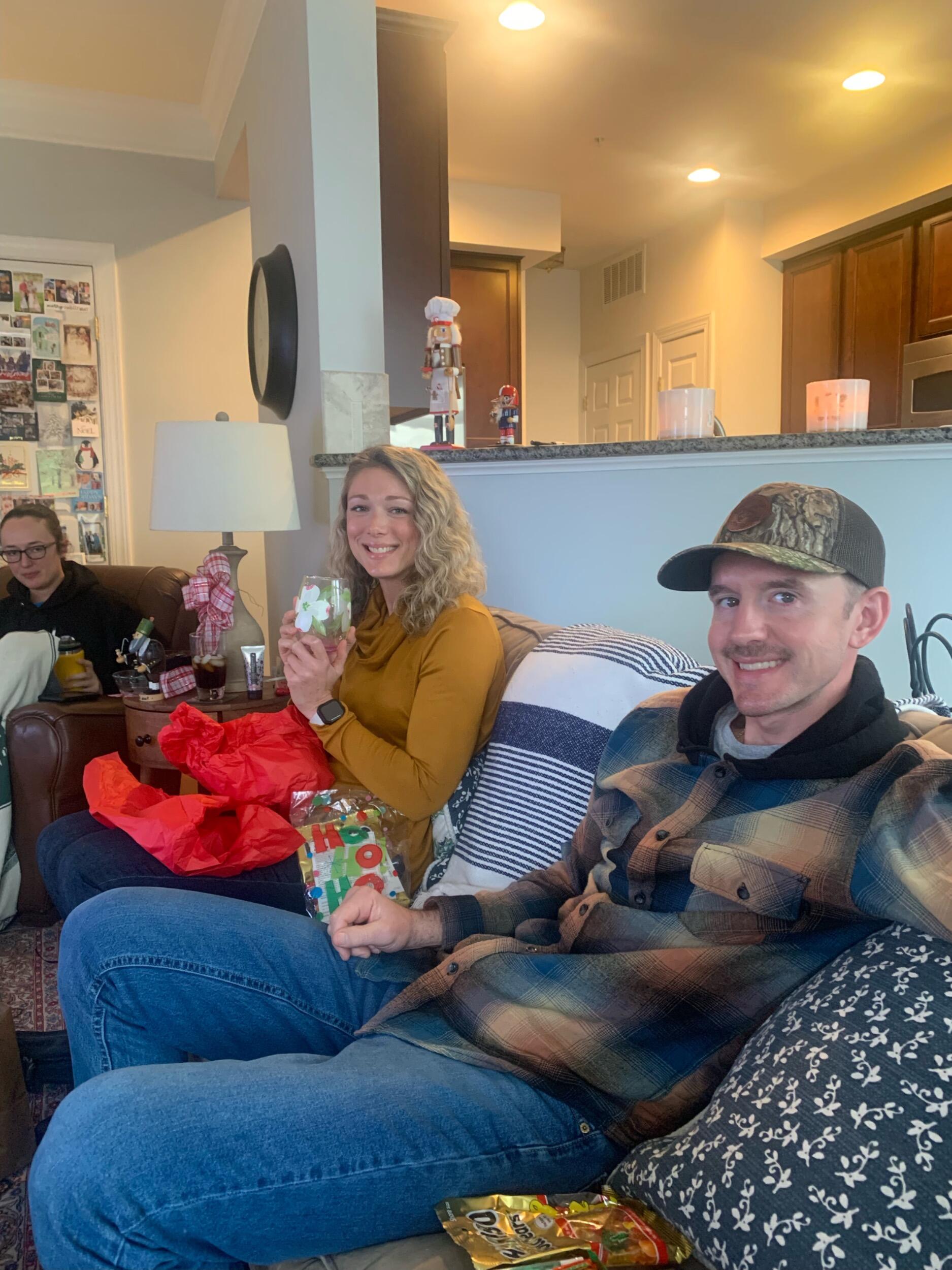 Christmas at Greg’s moms in Herndon. 