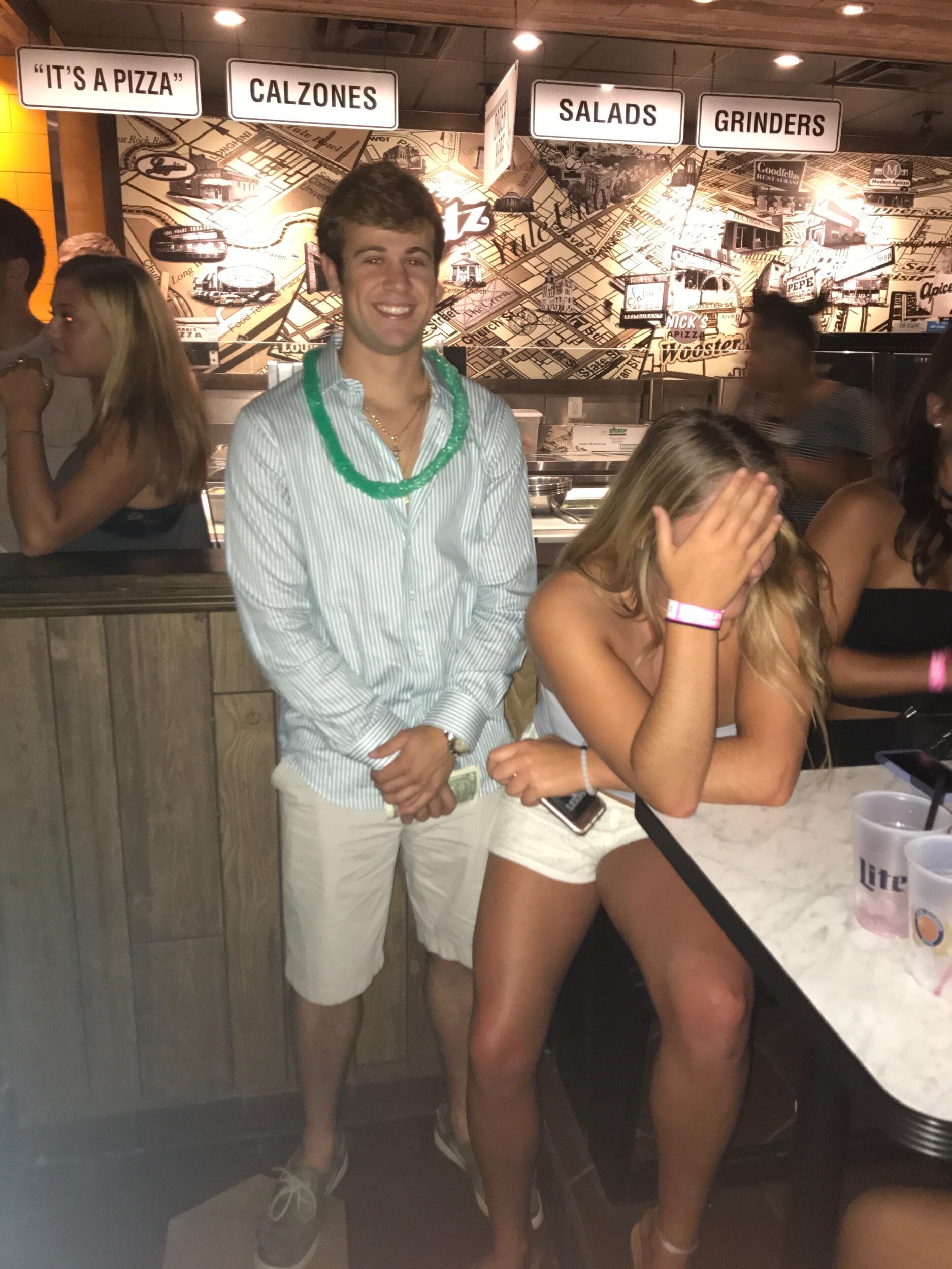 Our First Picture Together (one that Jacquie did not want to take)