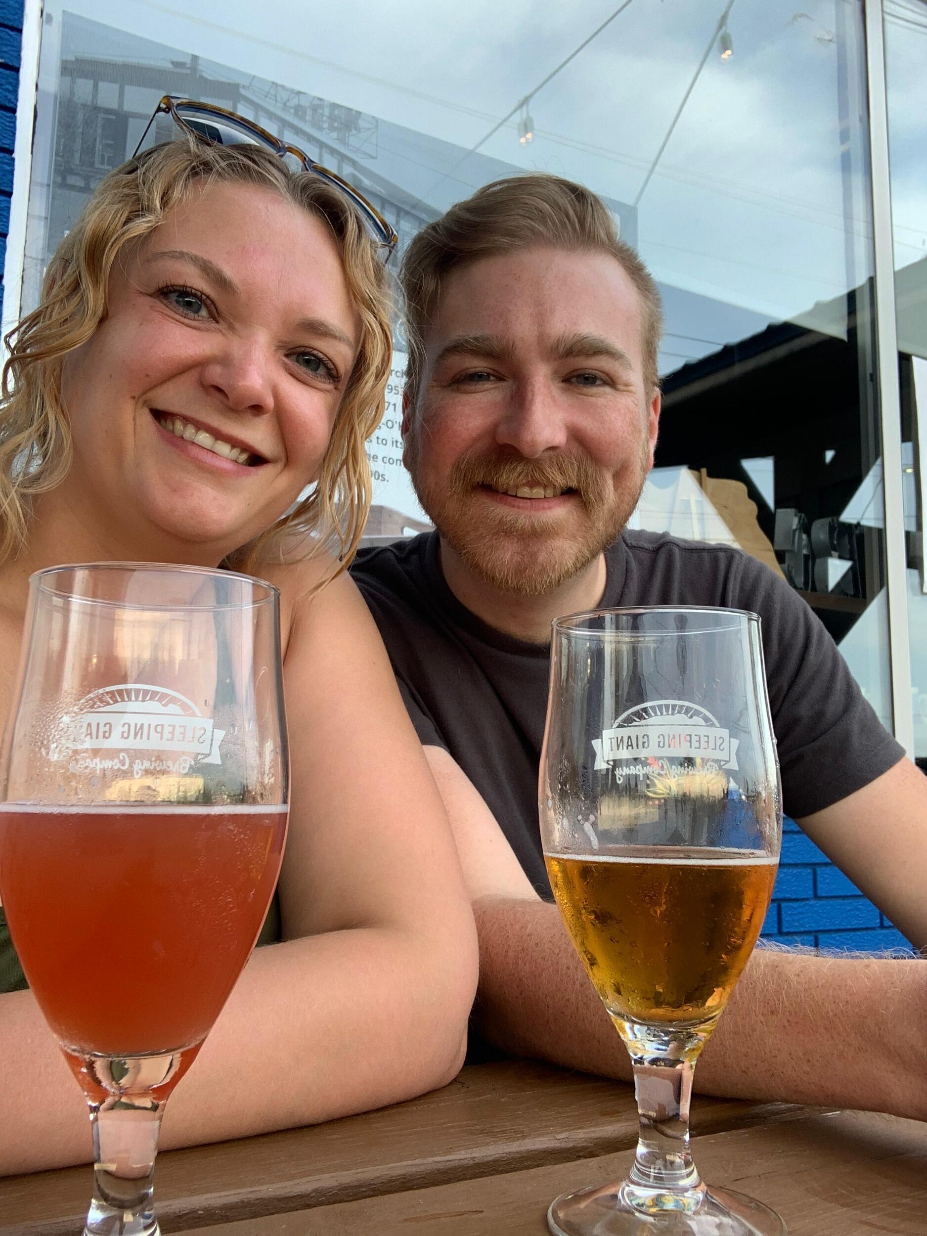 Relaxing in the summer in Thunder Bay
