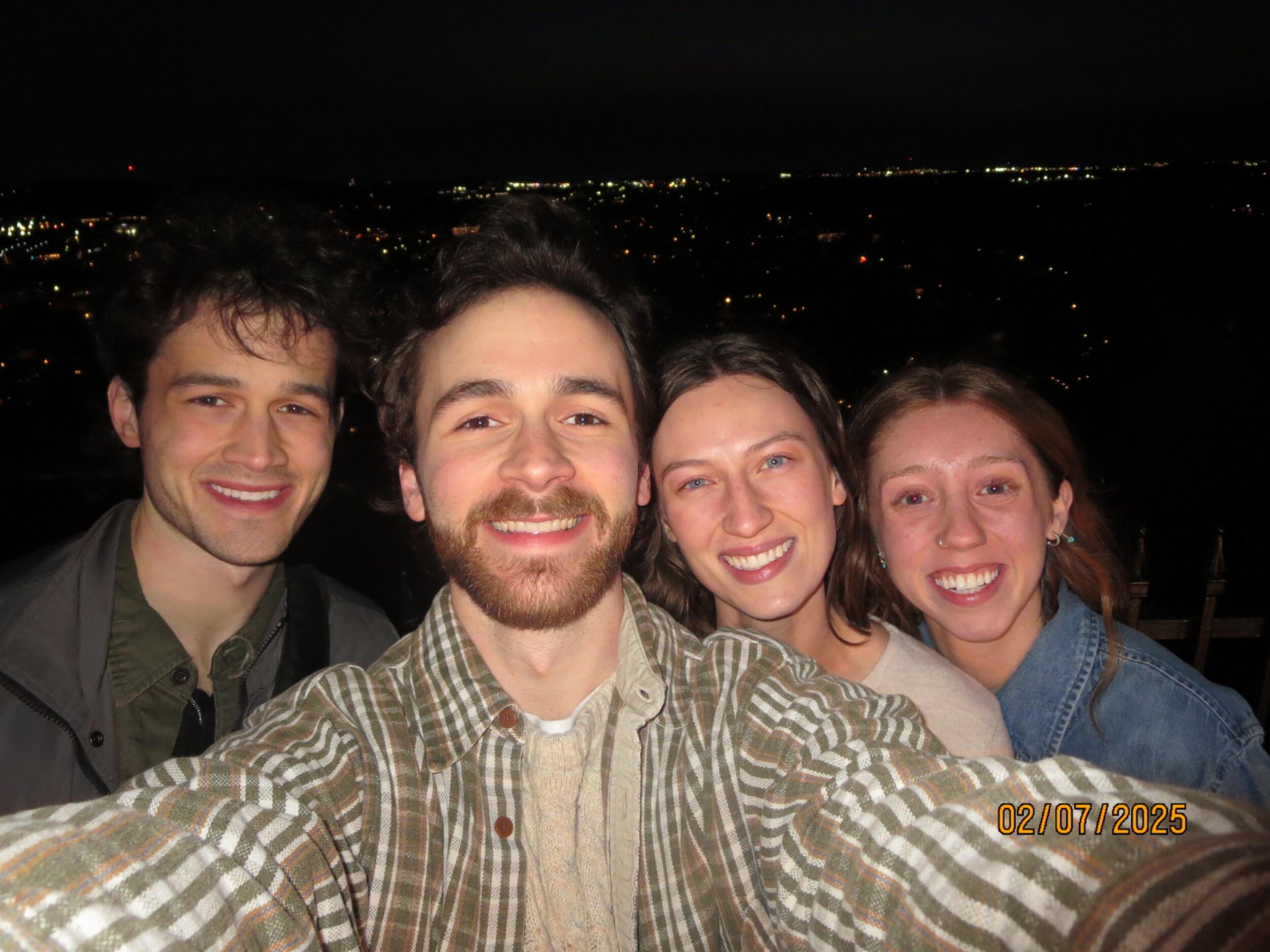 WE GOT ENGAGED!!! SHOUTOUT NATE + JILL FOR HELPING WITH THE SURPRISE.