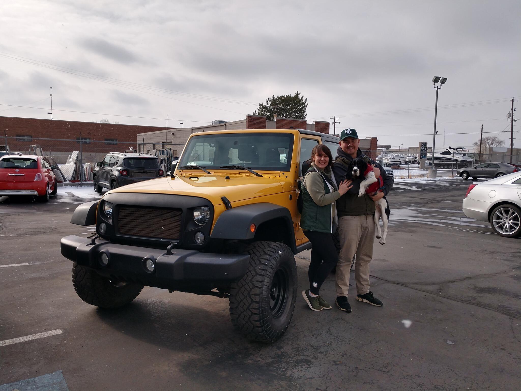 Buying our first Wrangler together!
- Salt Lake City, UT