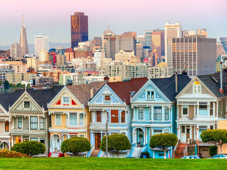 The Painted Ladies of San Francisco, California