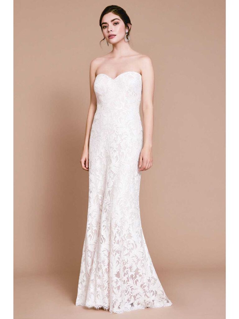 cheap sweetheart wedding dresses