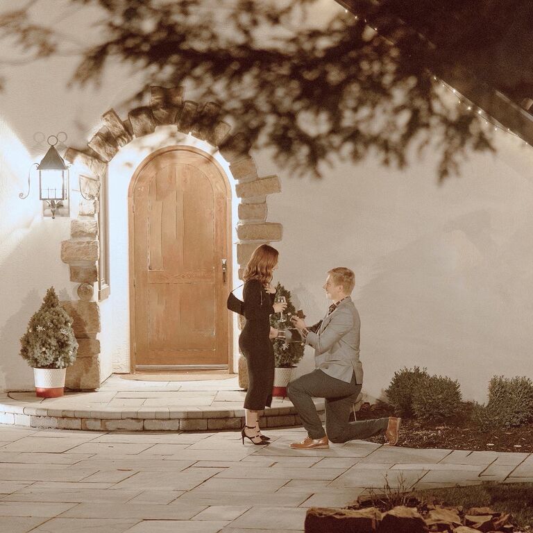 The easiest "yes" ever!
A fabulous engagement in Hocking Hills.