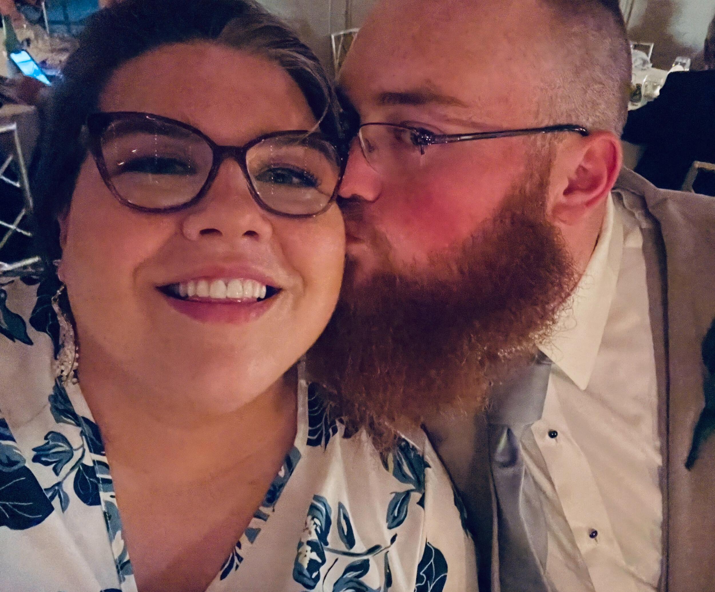 Forever Wedding Date!  Our first date as a couple was at the wedding of one of Danny's childhood friends, Bobby, where Danny was a groomsman. It was such a special night -- not just because it was our first big moment together, but because Emily was able to see how deeply Danny loves his friends and how deeply he is loved in return. It was also the first time Emily got to meet his amazing sister, Keri, whose warmth and kindness instantly made her feel like part of the family. Throughout the evening, so many people came up to Emily to share hoe much Danny meant to them and how happy they were to see him so content. Watching him surrounded by lifelong friends, radiating kindness and joy, it was clear to Emily that this was the man she was meant to spend her life with.