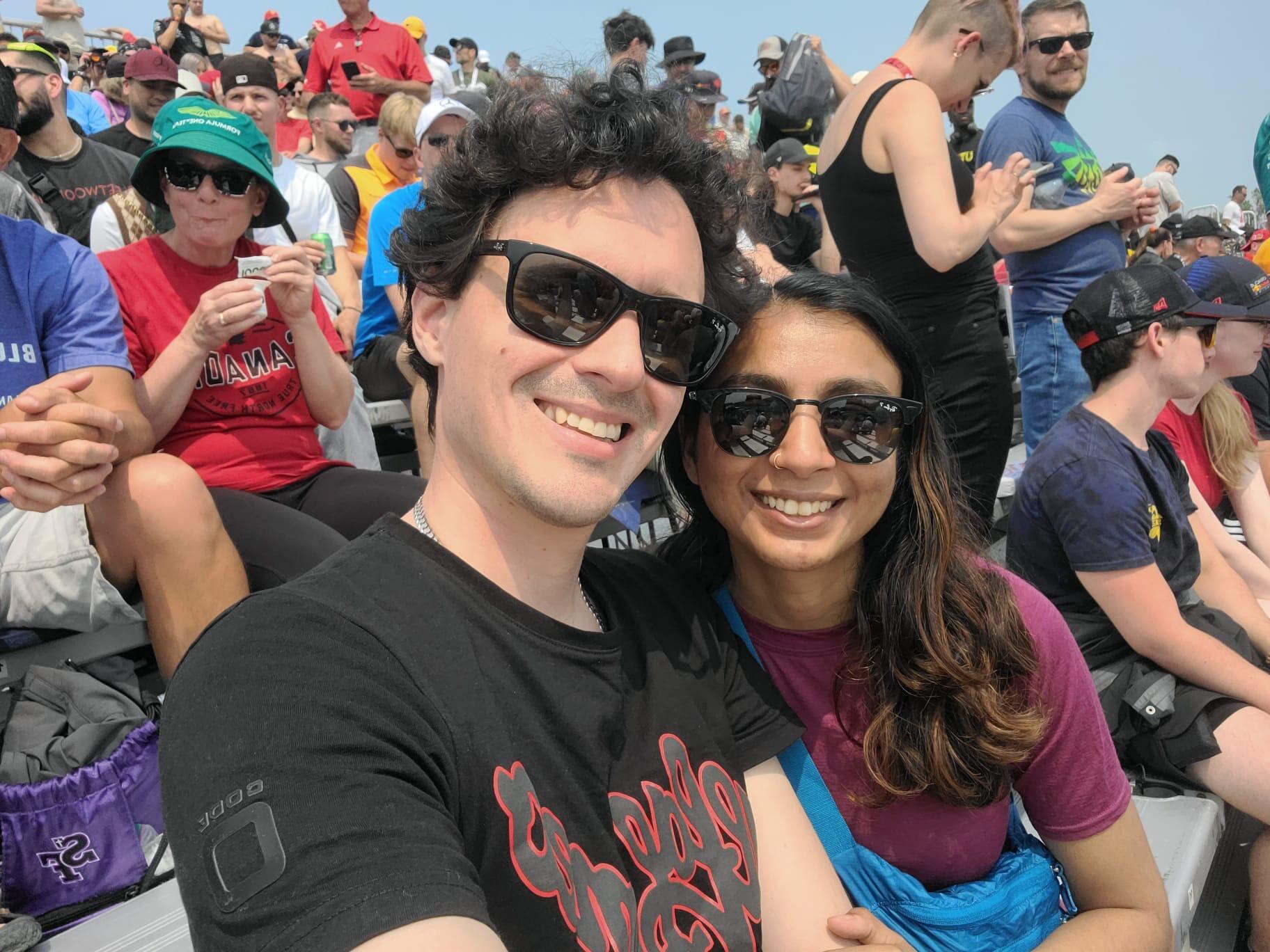 Continuing our tradition at the Canadian GP! This was before Ferrari shit the bed and Pitbull canceled a last-minute concert appearance in the pouring rain. 
