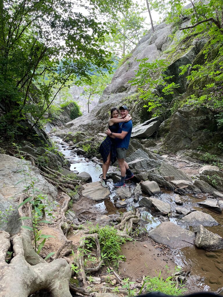 Our first hike in Great Falls