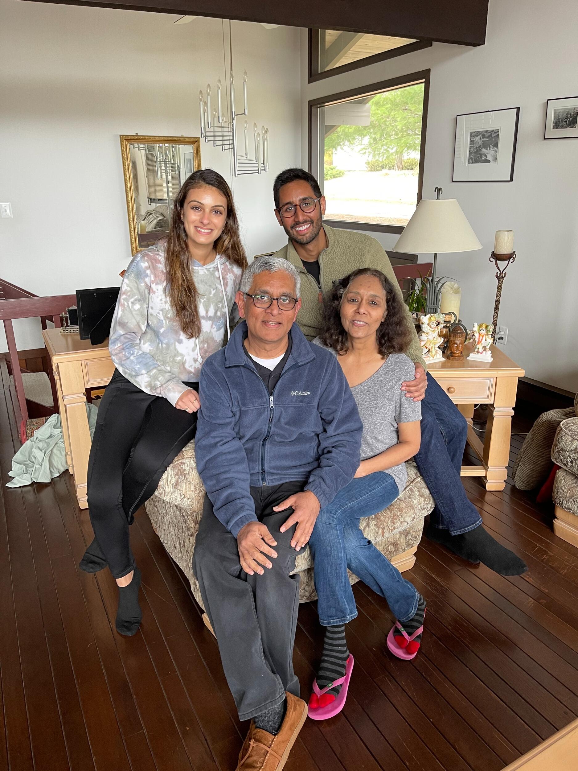Reema visits Akash's parents in Scranton, PA