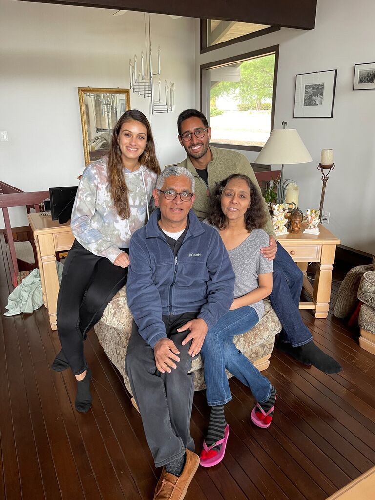 Reema visits Akash's parents in Scranton, PA