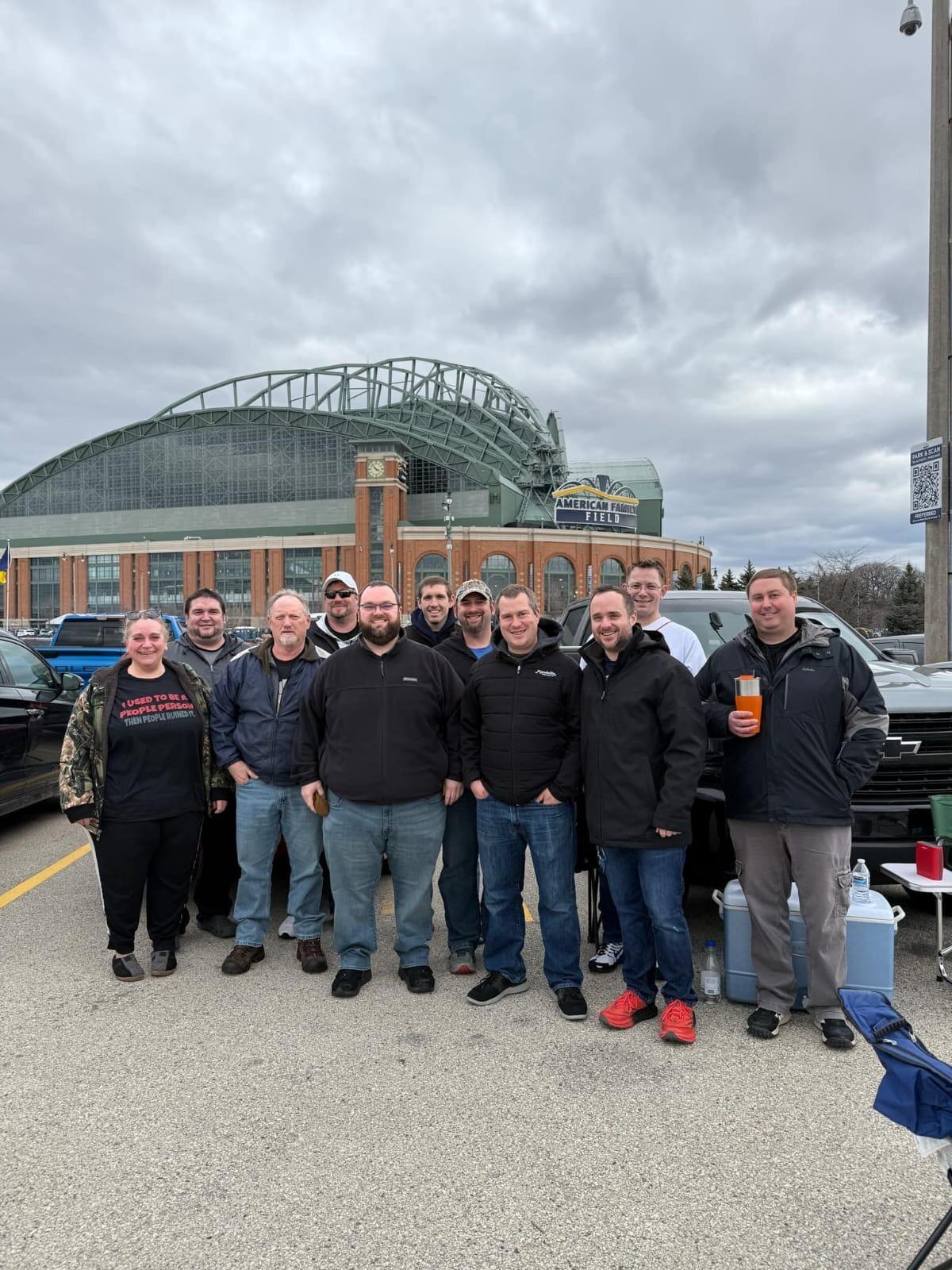 Lance has his bachelor party in Milwaukee, WI. 