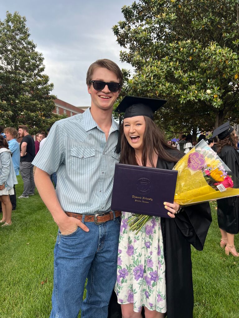 Traci's college graduation!