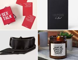 Four sexy gift ideas for couples in collage 