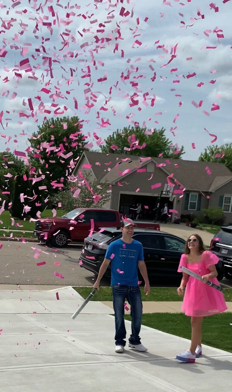 Found out we were having a baby girl!