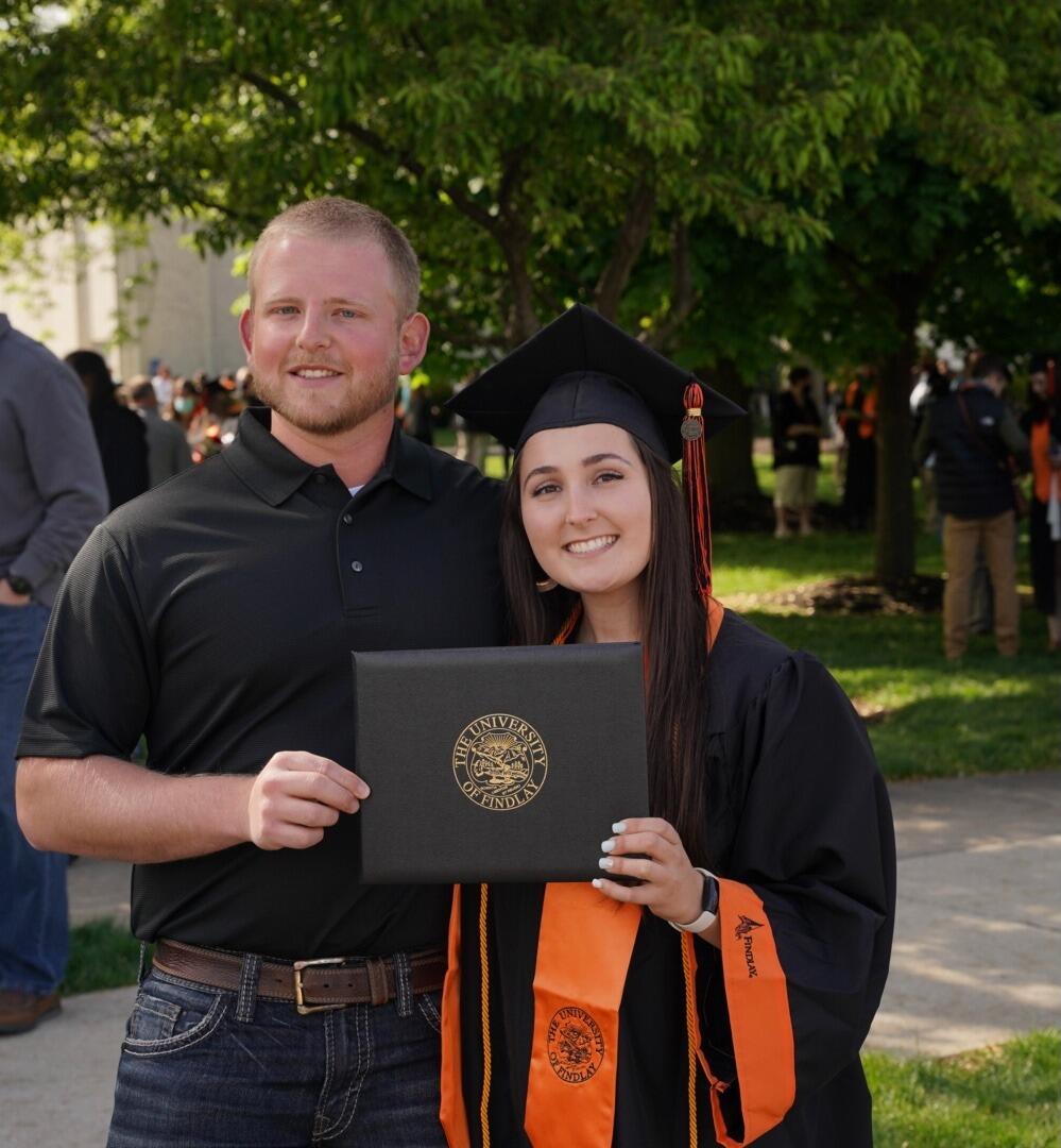 I graduated from the University of Findlay! 
