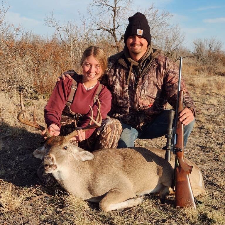 Sam's first Buck, and one of our favorite things to do together.