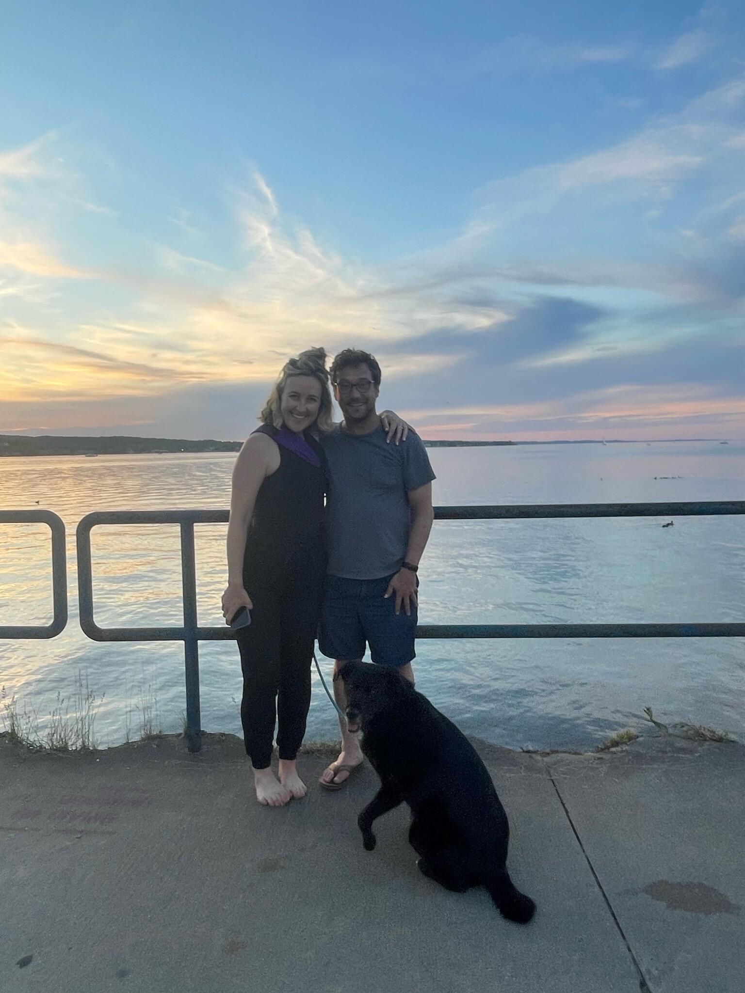 First trip to Northern Michigan to visit Katelyn's family.