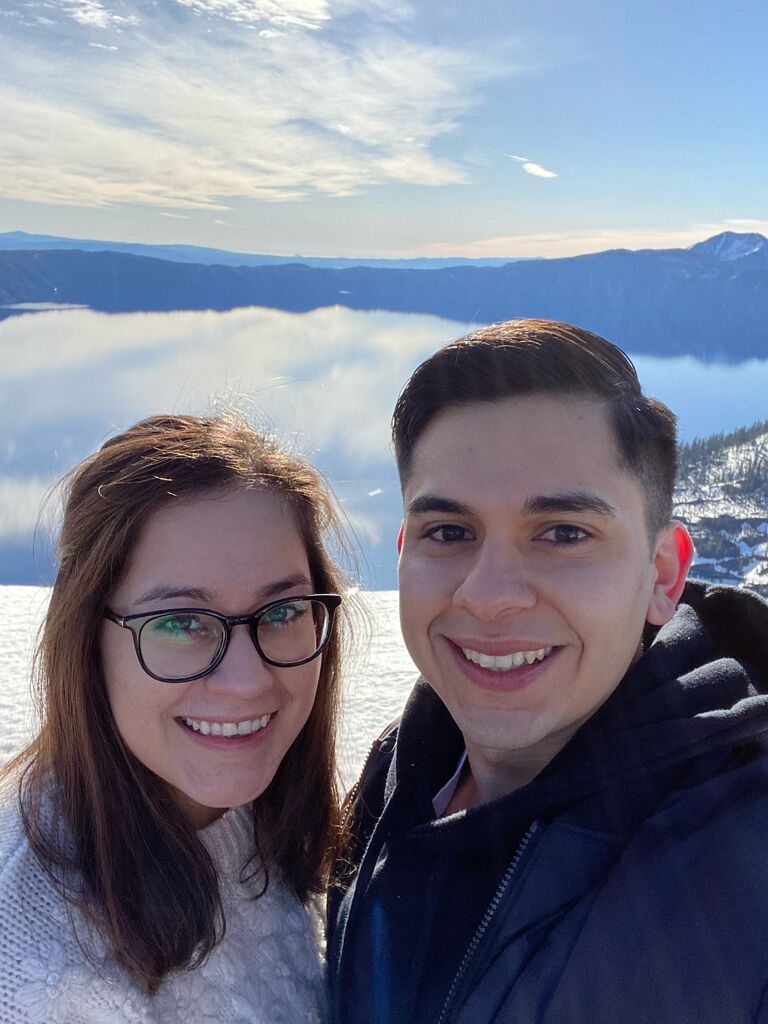 Made our Oregon trip a reality - spent the week traveling through the cities, mountains and shores. Pictured: Early morning at Crater Lake, after watching the sunrise over the lake.