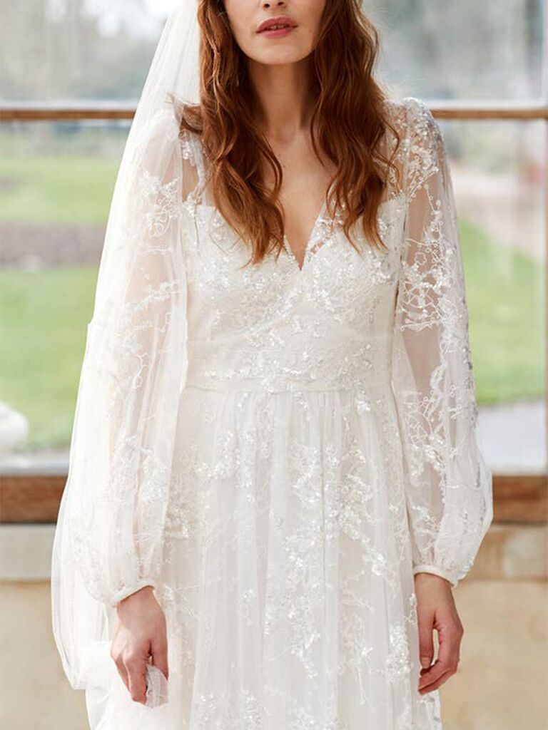 22 Garden Wedding Dresses for a Whimsical Bridal Look