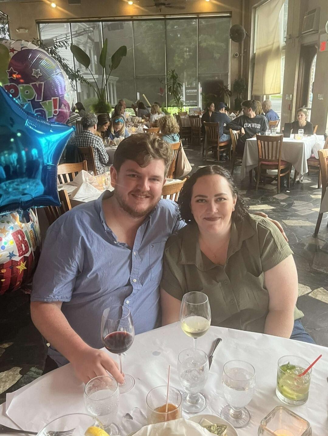 Kayleena went to visit Peter for his 30th birthday in New York.