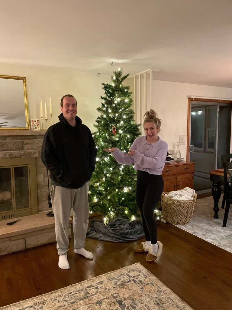 Our first Christmas in the new house!