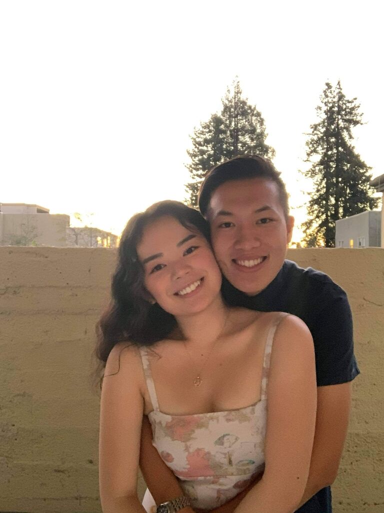 After almost a year into the Covid pandemic, we were finally back in Berkeley and celebrated our first anniversary together. We went to Bansho Ramen (Meagan's favorite spot in Berkeley) and took cute selfies on the balcony. It was pure bliss being together in-person again. 