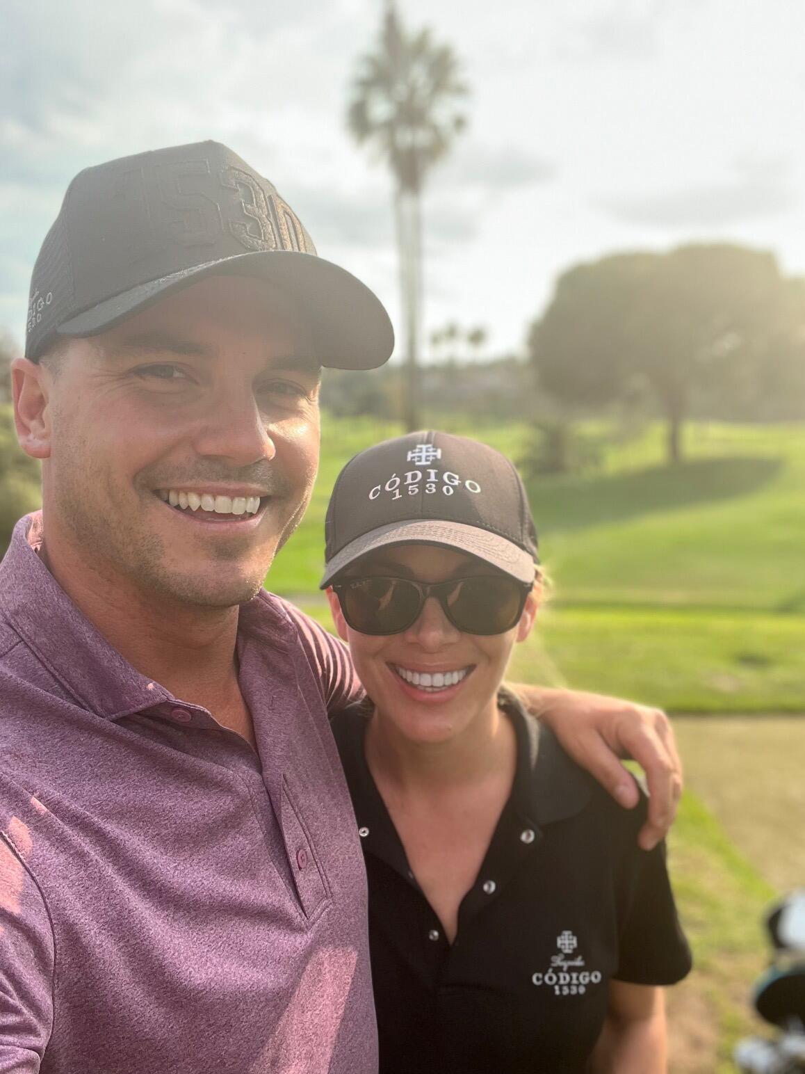 1st time playing golf