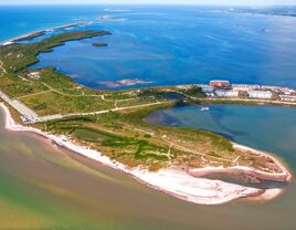 Panorama of Honeymoon Island State Park