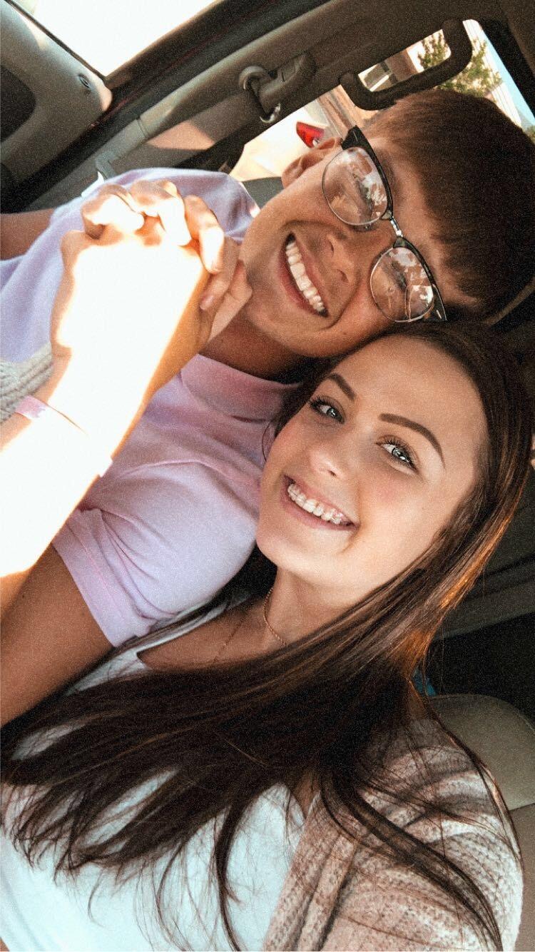 One of our first "real" dates. 