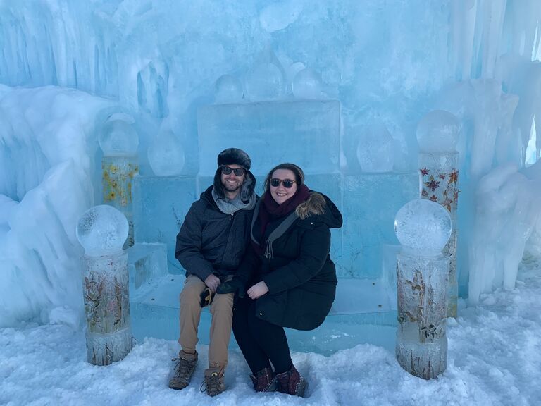 Ice castle!