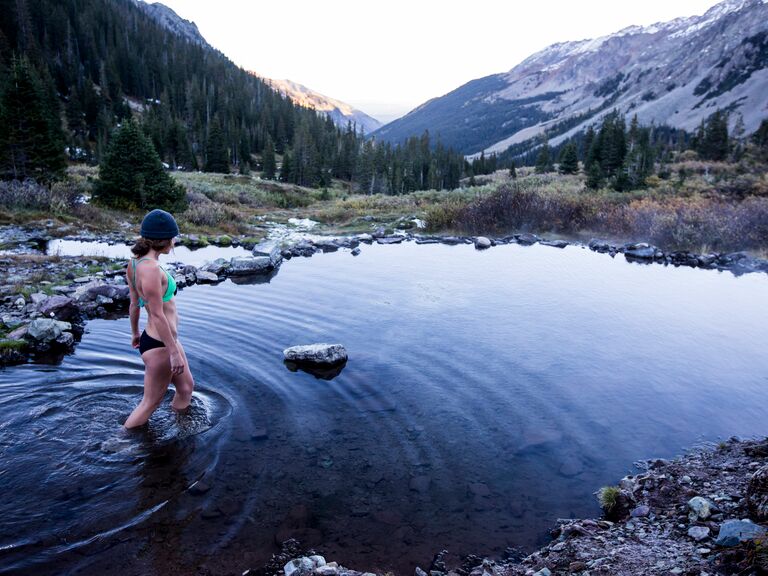 Take a dip in the Colorado hot springs