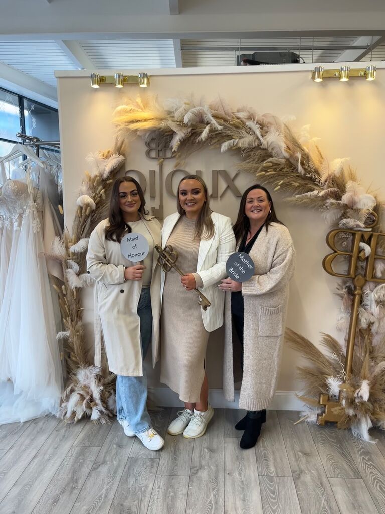 Said yes to the dress!