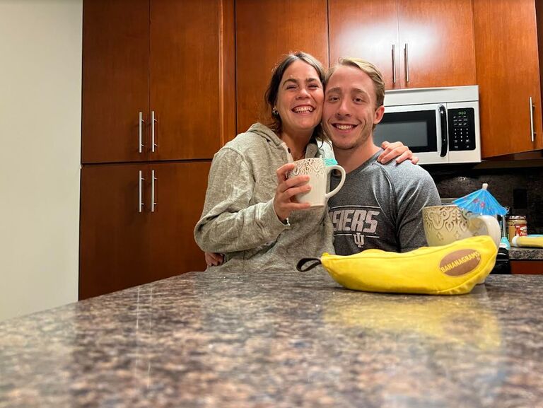 When Claryce was sent to Madison, IN for 8 weeks in April and May for her internal medicine rotation, Daniel would regularly visit. A 2 hour drive was nothing for Daniel if it gave him the chance to spend even just a few hours hanging out. Sources say he had a big fat crush on her.