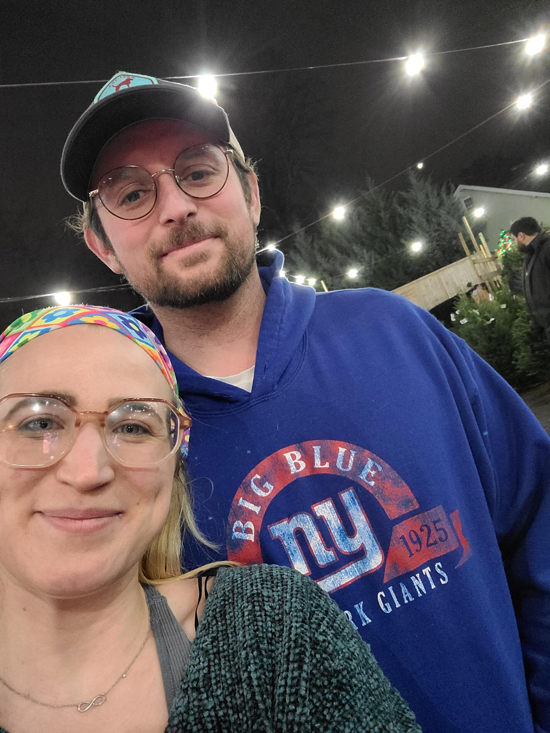 Christmas tree shopping!