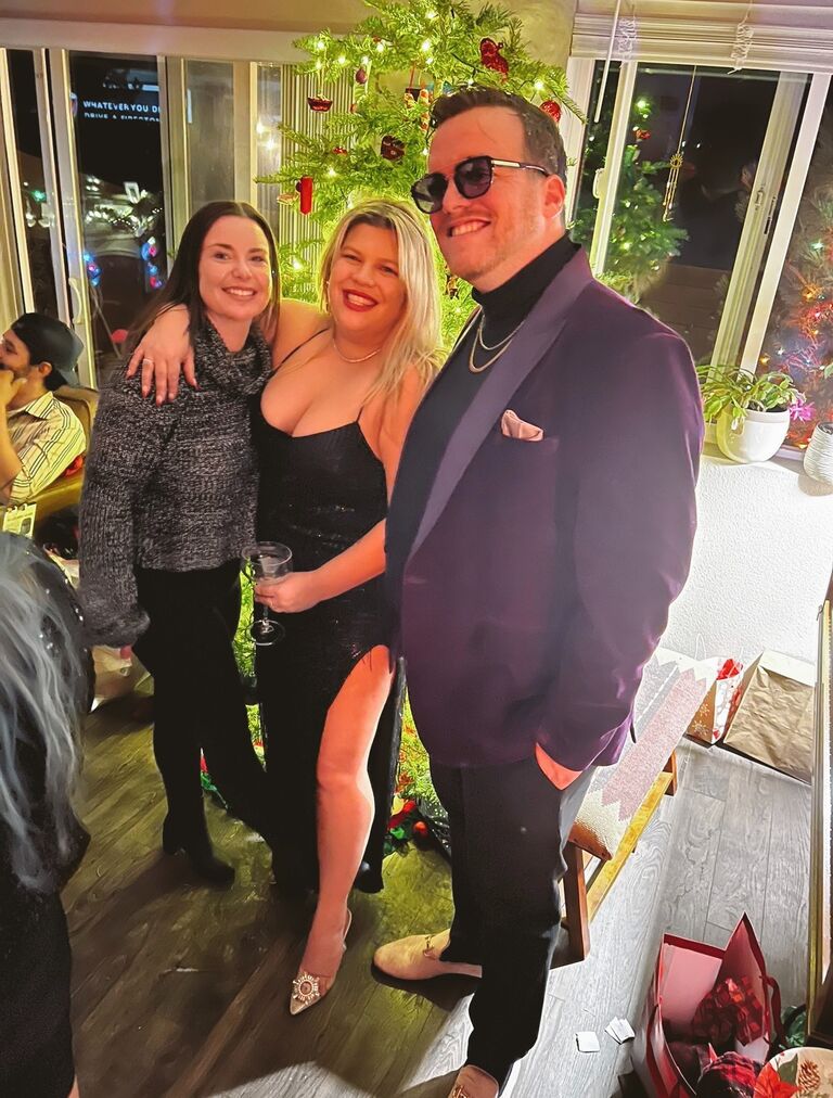 2nd Annual Holiday Soiree. After previous year's success, this became the party Mike and CC are known for. 