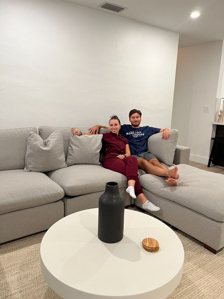 This year, we were fortunate and blessed enough to finally move in together in our very own condo!!! Our apartment is our safe place where we binge our favorite tv shows, cook our favorite meals, and host our infamous game and wine nights.