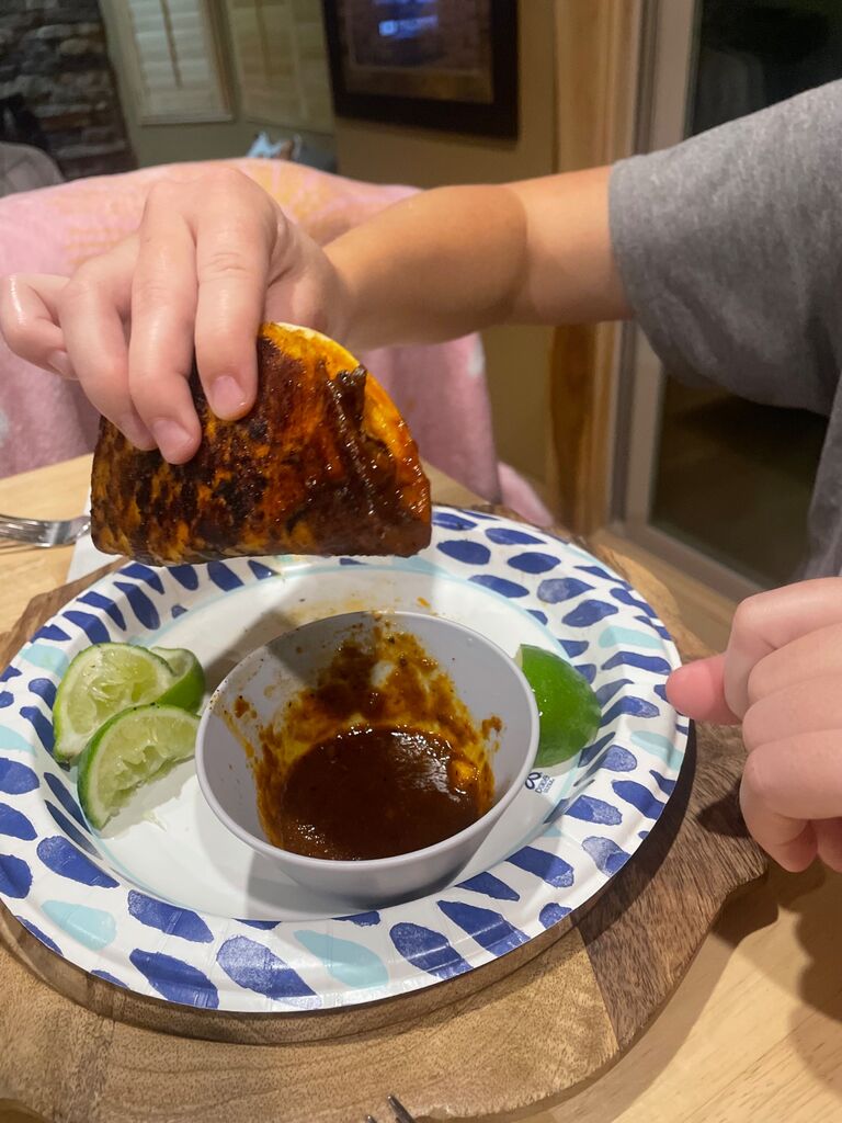 One of our favorite activities is cooking together, we make birria tacos from scratch whenever we get the chance!
