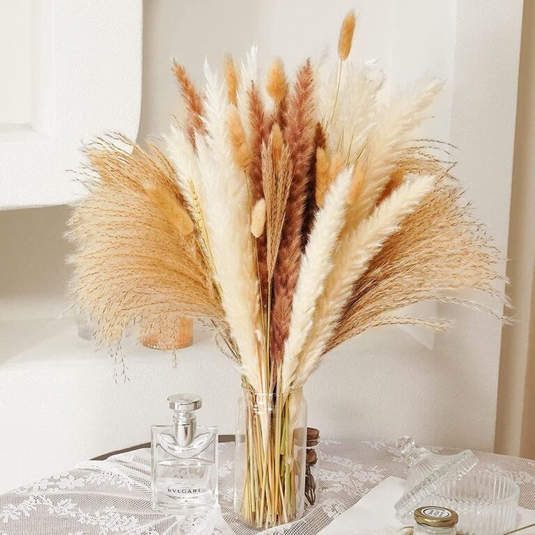 Pampas grass wedding decoration from Etsy