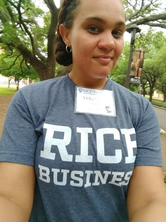 Where the story begins.. We could start when Veronica was born but no-one actually needs that story. So we shall start here. August 2018. Veronica made this crazy decision to leave her home of Wisconsin and all of her friends and family (that she loves dearly) to do this thing called school again.  So she moves to Houston and starts her MBA at Rice University. She knows her life is changing but has no idea of all that is soon to come. (seriously she has no idea!)