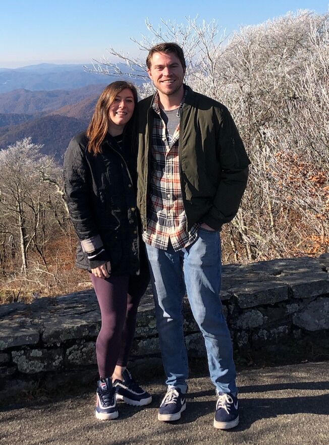First vacation to celebrate Savannah's birthday in Asheville, NC