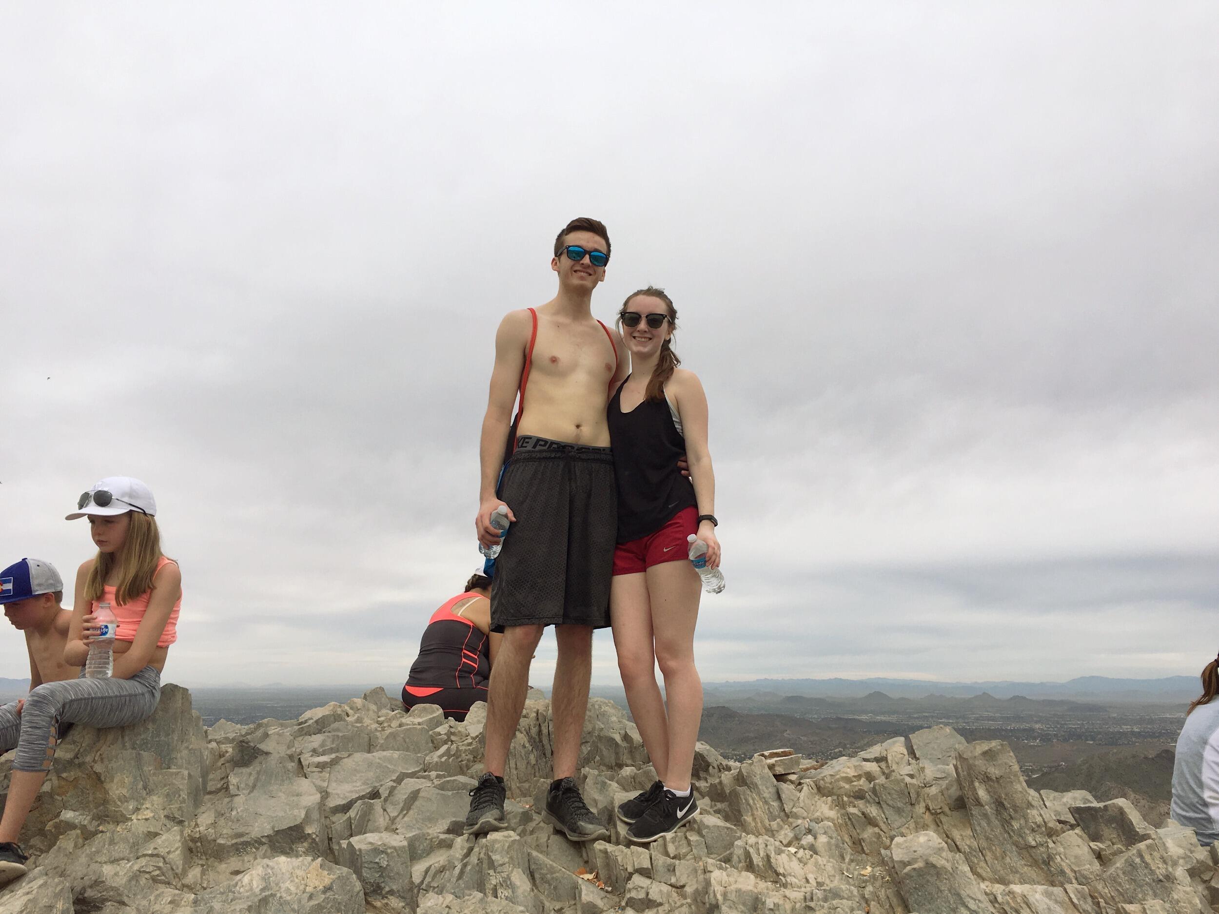 Top of Piestewa Peak, Phoenix, AZ