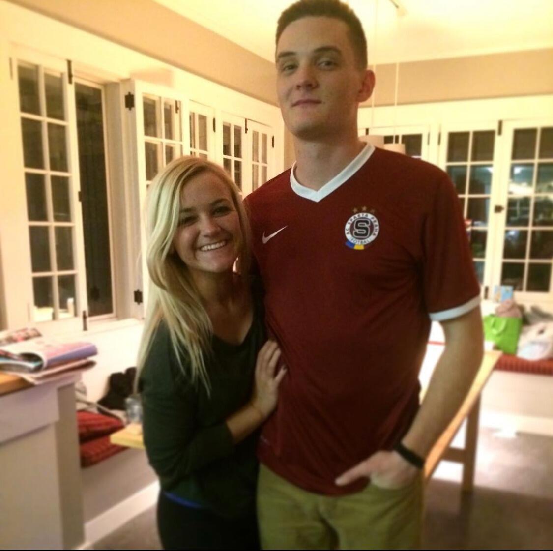 After both of us being away all summer and Joe having a busy fall at school, we finally got to see each other again over Thanksgiving break.

This is when Joe says we started dating.