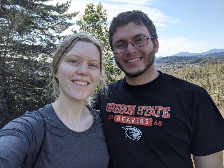 Brian visits Oregon for Spring Break, Covid shutdowns hit