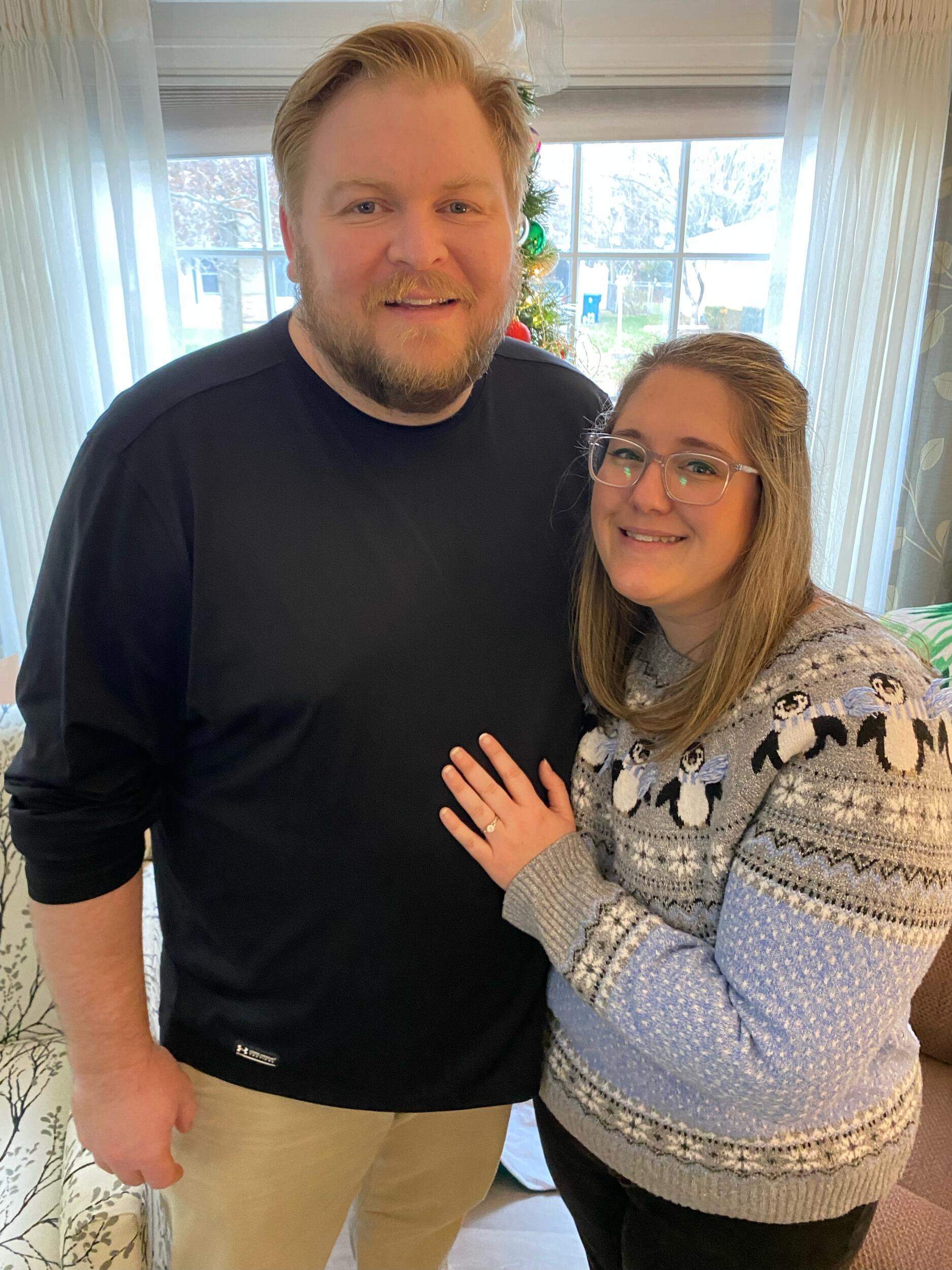 First Christmas together.